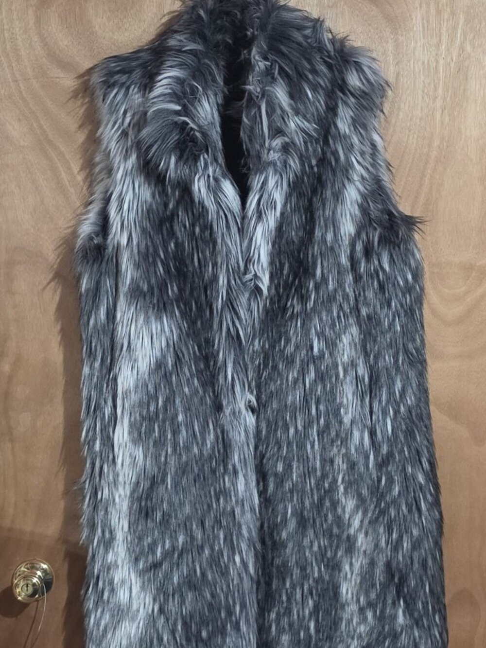 Donna Salyers Faux Fur Winter Vest
